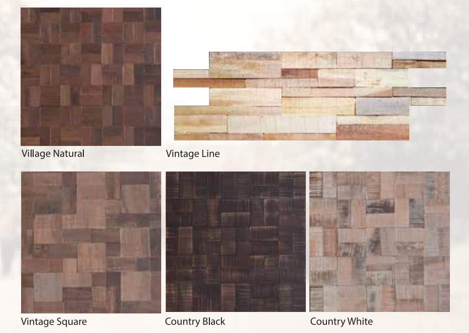 RetroWood Vintage Square
